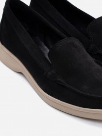 Лоферы ISSA Plus модель OB2-168_black Фото