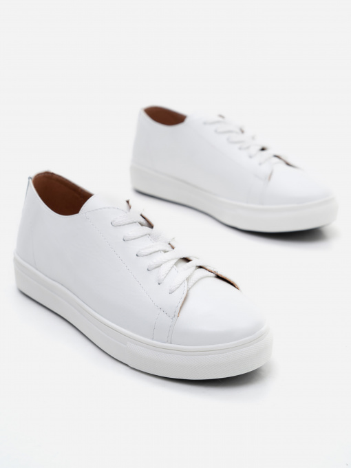 Кеды низкие ISSA Plus модель OB2-169_white Фото