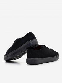 Кеды низкие ISSA Plus модель OB2-171_black Фото