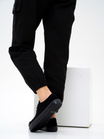 Кеды низкие ISSA Plus модель OB2-171_black Фото