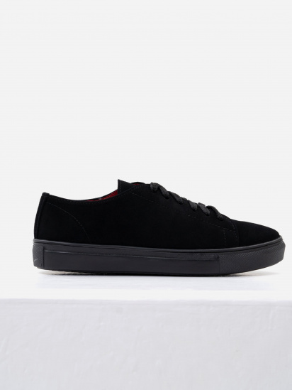 Кеды низкие ISSA Plus модель OB2-171_black — фото 3 - INTERTOP