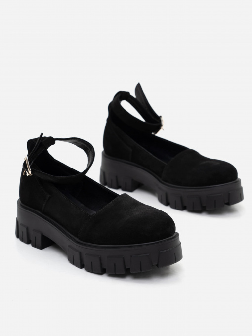 Туфли ISSA Plus модель OB2-173_black Фото