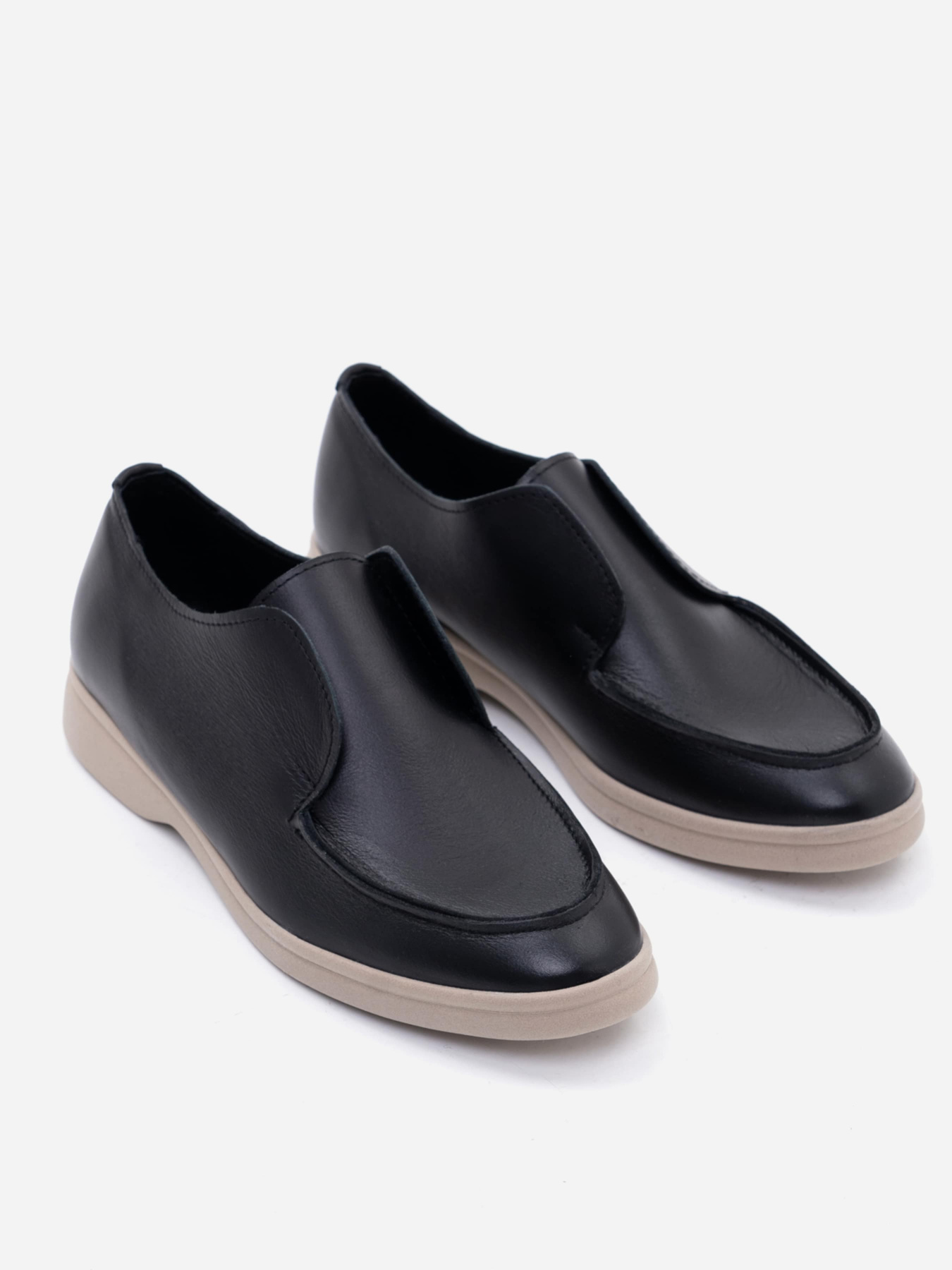 Лоферы ISSA Plus модель OB2-175_black Фото