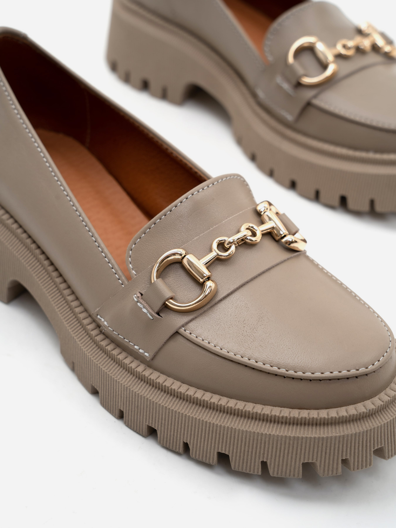 Лоферы ISSA Plus модель OB2-177_beige Фото