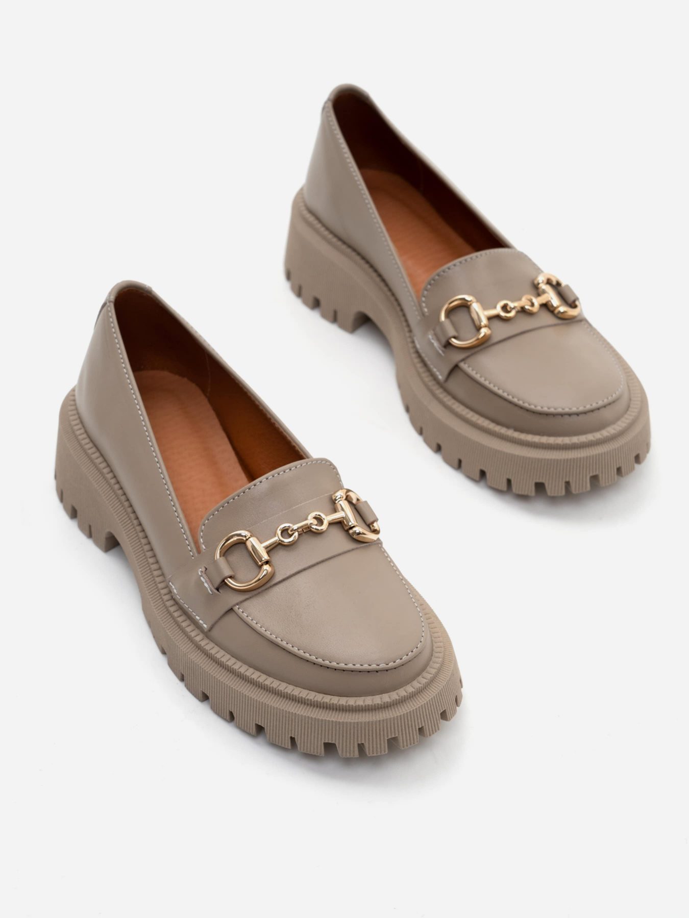 Лоферы ISSA Plus модель OB2-177_beige Фото