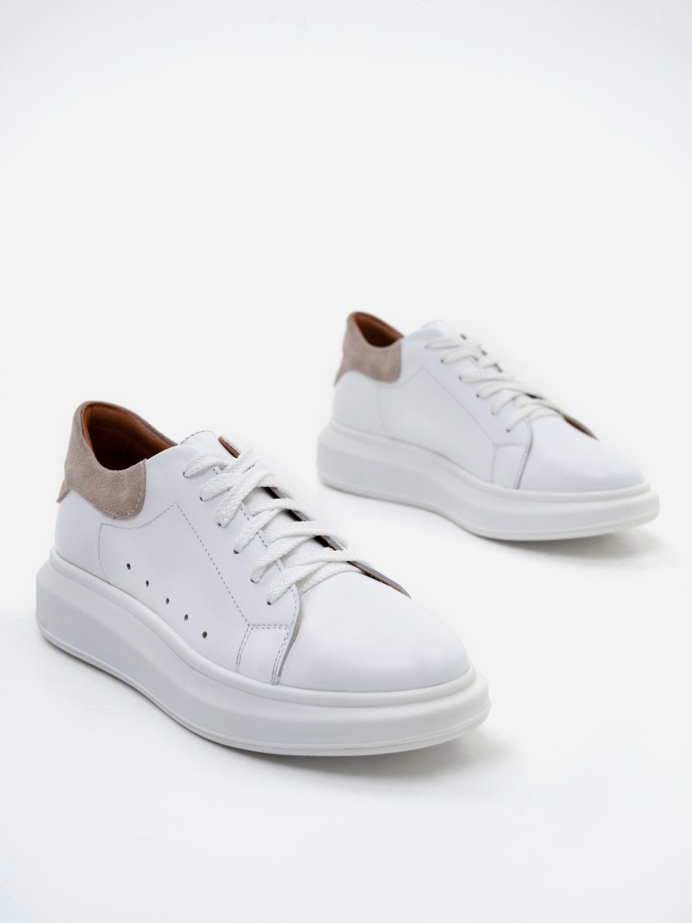 Кеды низкие ISSA Plus модель OB2-181_white Кеды низкие ISSA Plus модель OB2-181_white Фото