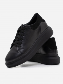 Кеди низькі ISSA Plus модель OB2-181_black Фото