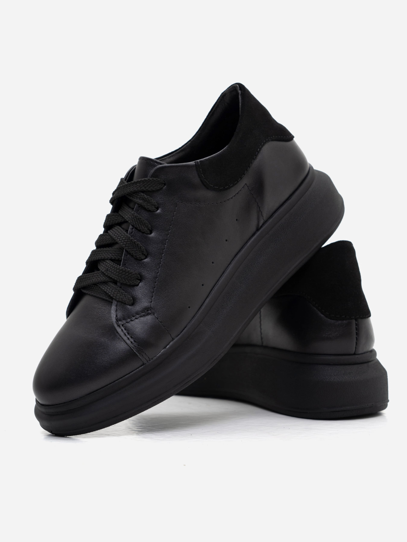 Кеди низькі ISSA Plus модель OB2-181_black Кеди низькі ISSA Plus модель OB2-181_black Фото