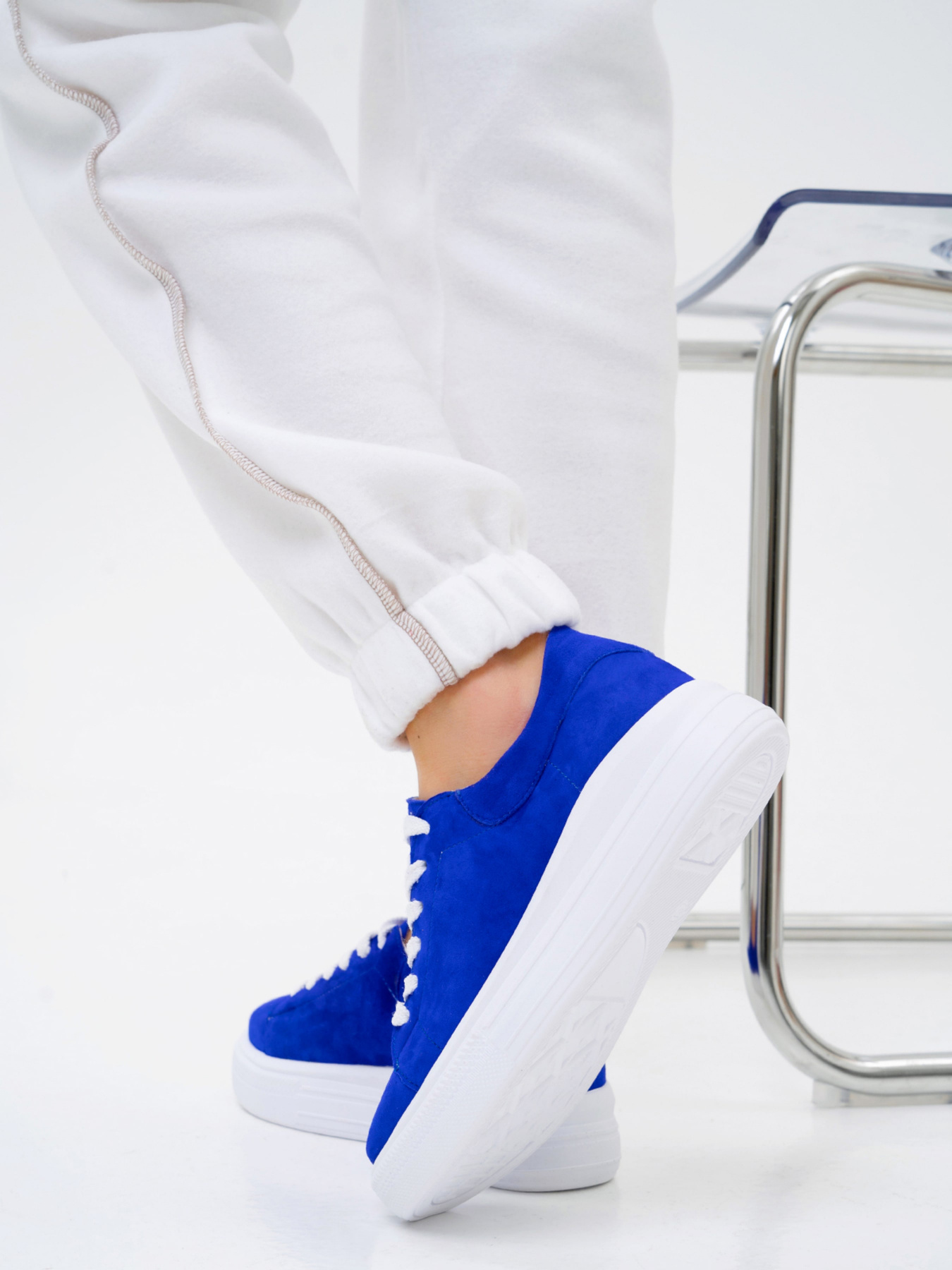 Кеды низкие ISSA Plus модель OB2-183_blue Фото