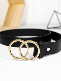 Ремень ISSA Plus модель R1-146_blackgold Фото