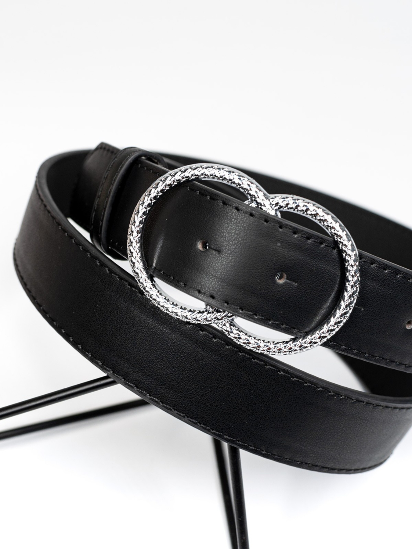 Ремень ISSA Plus модель R1-146_blacksilver Фото