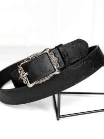 Ремень ISSA Plus модель R1-150_black Фото