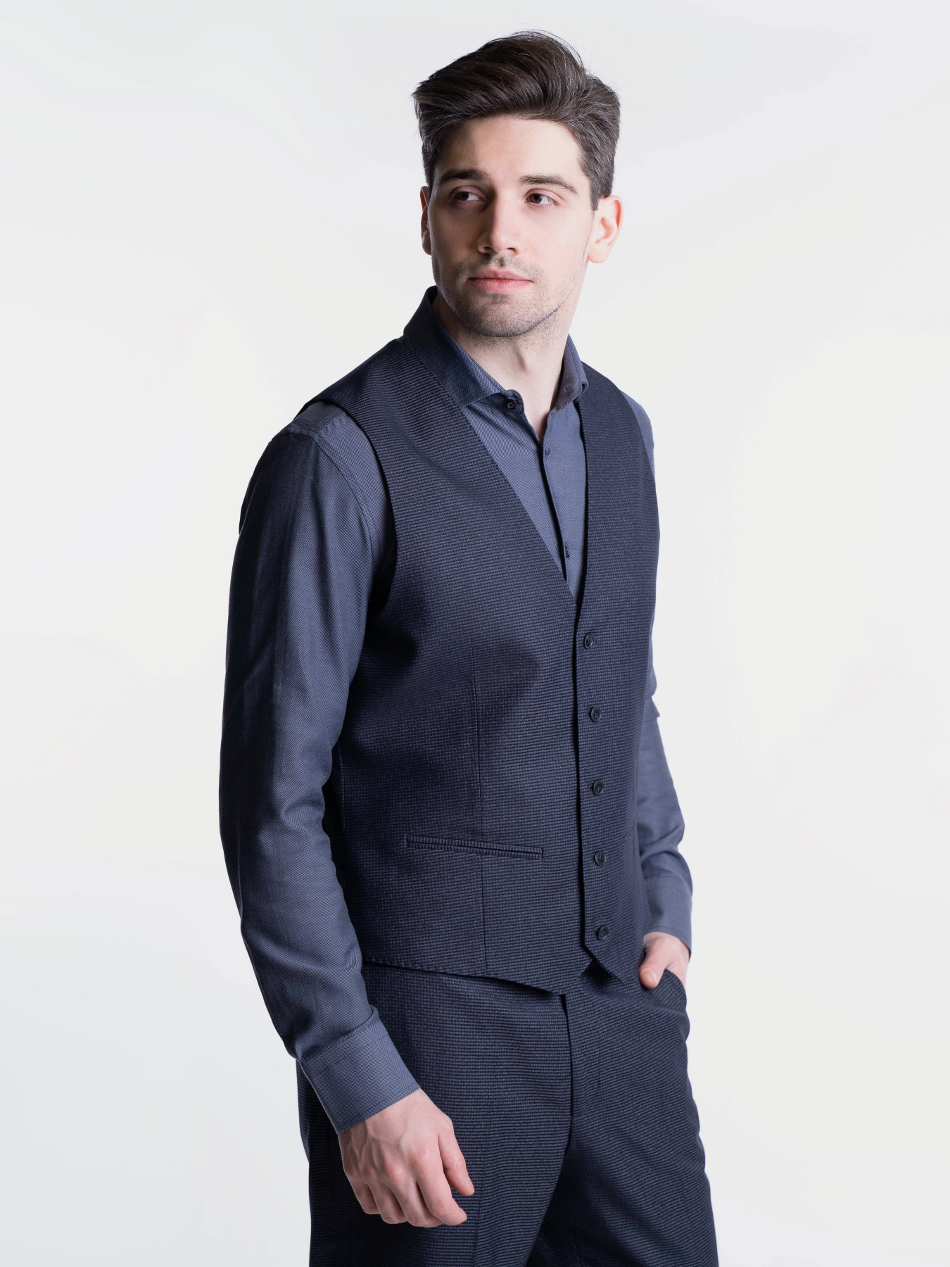 Класичний жилет Arber модель M20.05.12.312 Фото