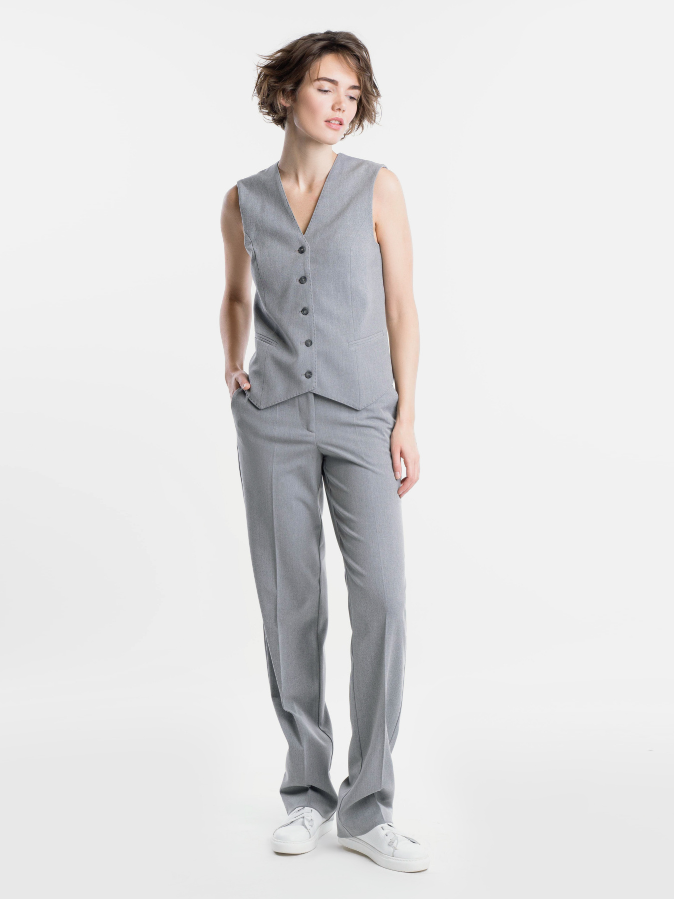 Жилет классический Arber модель W20.02.13.312 Фото