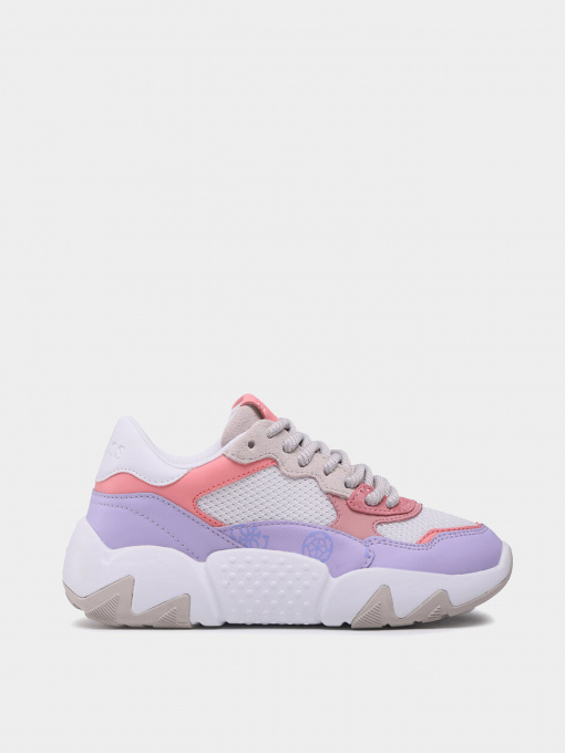 Кроссовки GUESS модель FL5GLD-PEL12-LILAC Фото