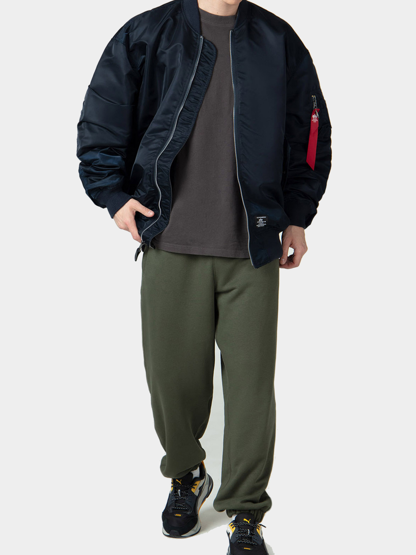 Куртки и дубленки Alpha Industries модель MJL53001C1_410 Фото