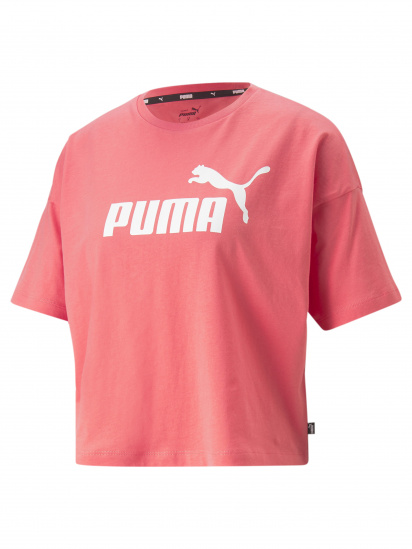 Футболка PUMA Ess Cropped Logo Tee модель 586866 - фото