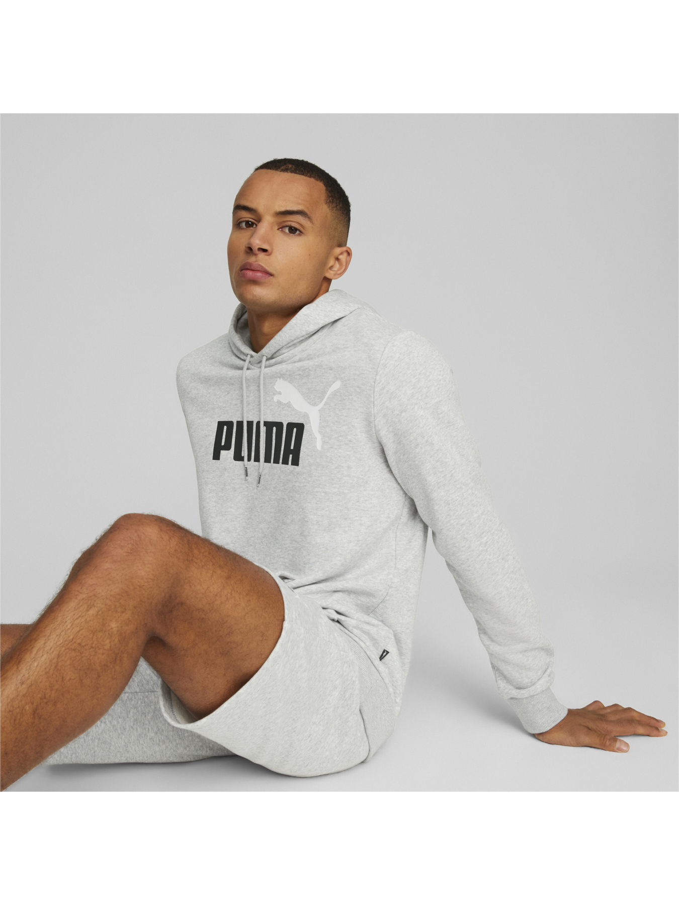 Худі PUMA Ess+ 2 Col Big Logo Hoodie модель 586765 Фото