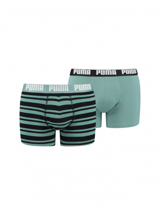 Набор трусов PUMA Heritage Stripe Boxer 2P модель 907838 Фото