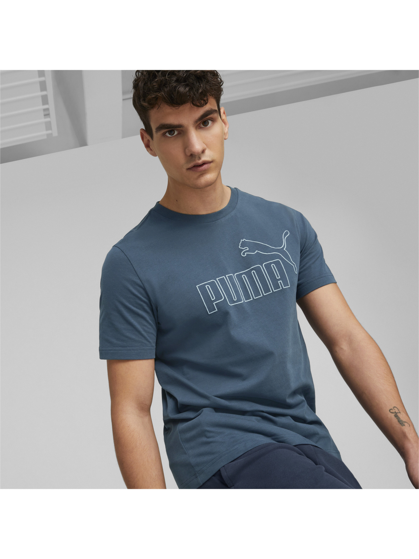 Футболка PUMA Ess Elevated Tee модель 849883 Фото