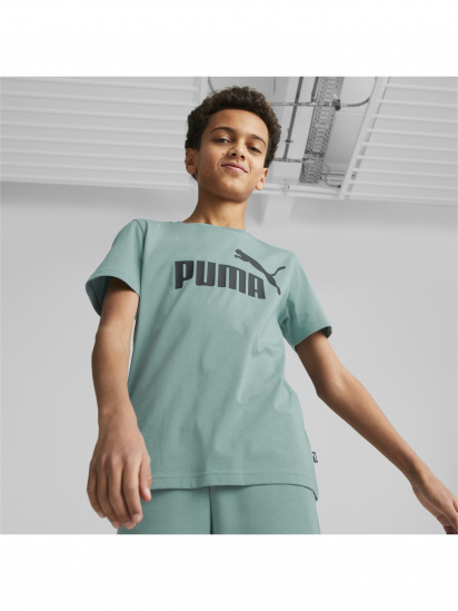 Футболка PUMA Ess Logo Tee модель 586960 — фото 3 - INTERTOP