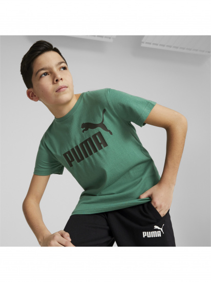 Футболка PUMA Ess Logo Tee модель 586960 — фото 3 - INTERTOP