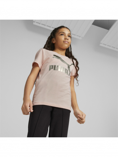 Футболка PUMA Classics Logo Tee модель 530208 — фото 3 - INTERTOP