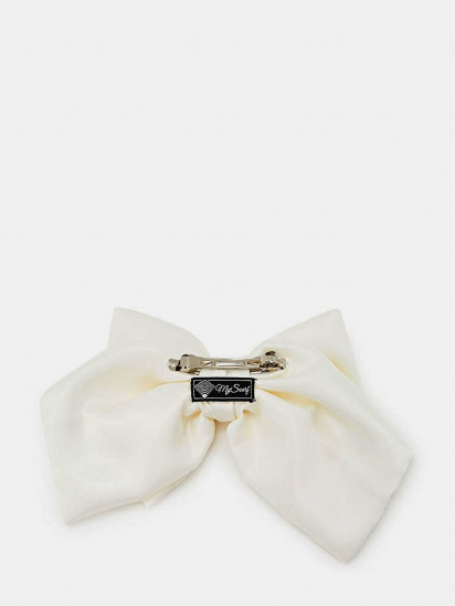 MyScarf ­Большой белый бант. Luxury аксессуар для волос модель mp169175 — фото - INTERTOP
