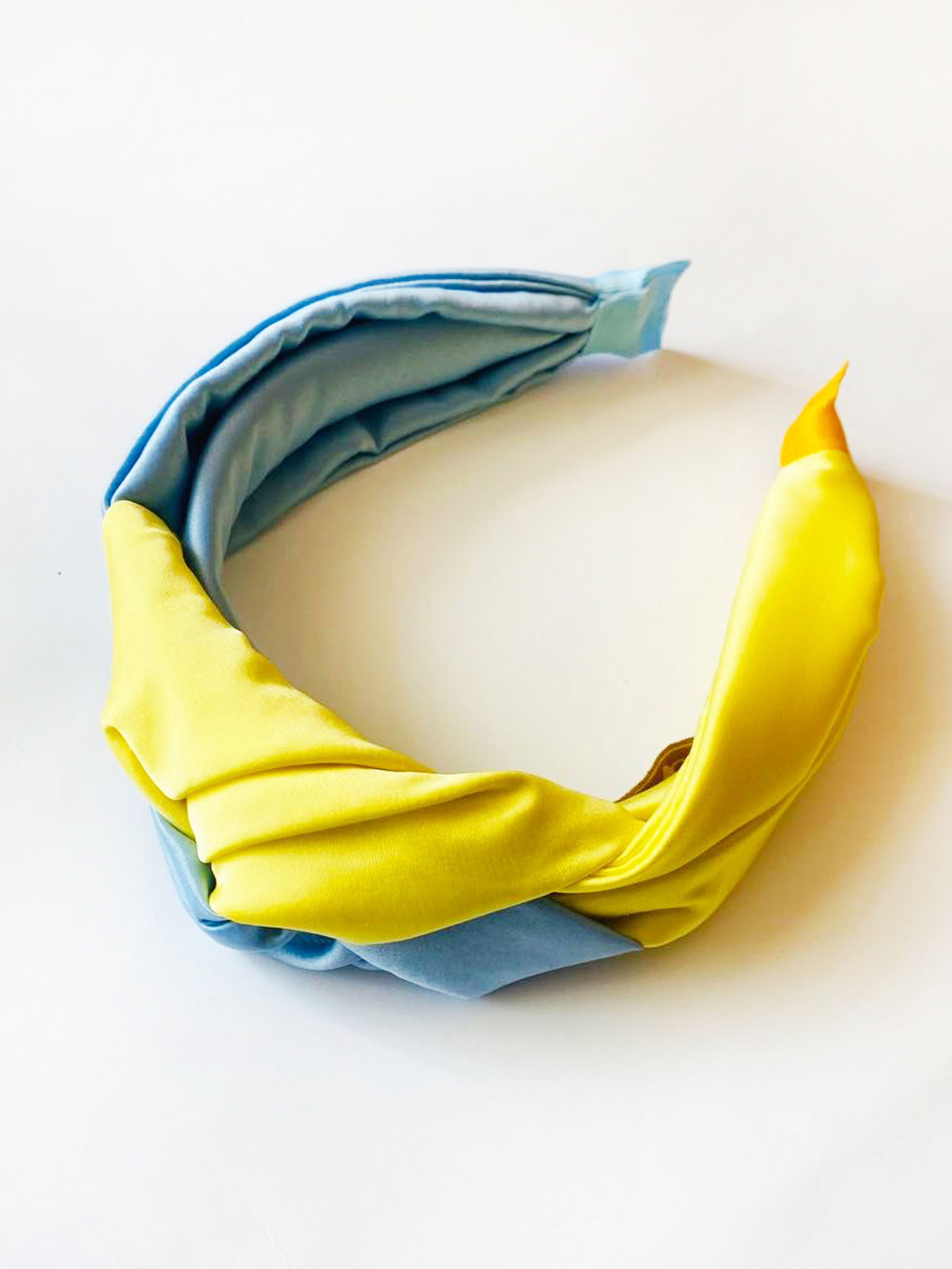 Жовто-блакитний обруч ручної роботи. Колекція "Україна" MyScarf модель mp196160 Фото