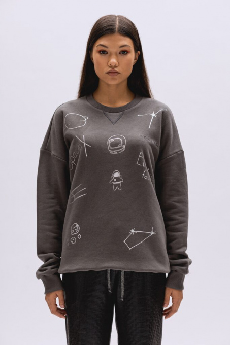 Свитшот BONE IDLE модель BILE001wg Фото