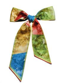 Твилли, шарфик-галстук, шарф-лента с резинкой  My Scarf MyScarf модель mp196373 Фото