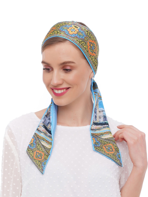Твіллі, шарф-краватка, шарф-стрічка з гумкою My Scarf MyScarf модель mp196398 Фото