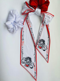 Резинка+твілі колекція Україна "Червона калина" MyScarf модель mp196416 Фото