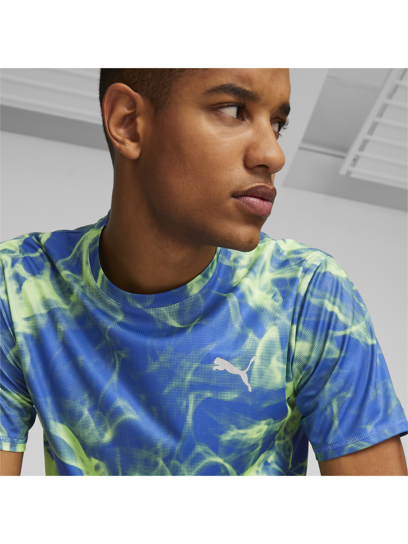 Футболка PUMA Run Favorite Aop Graphic Tee модель 523268 Фото