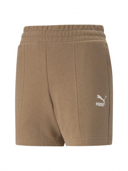 Шорти спортивні PUMA Classics Pintuck Shorts модель 538077 - фото