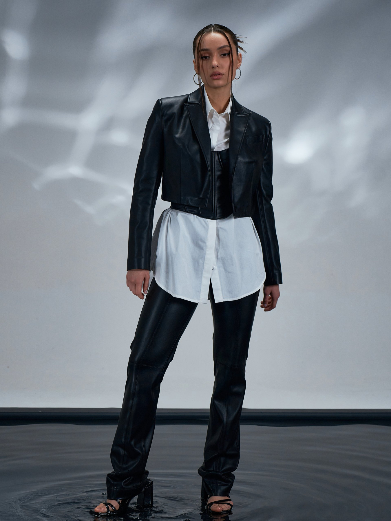 Куртка кожаная Gepur модель 42856 Фото