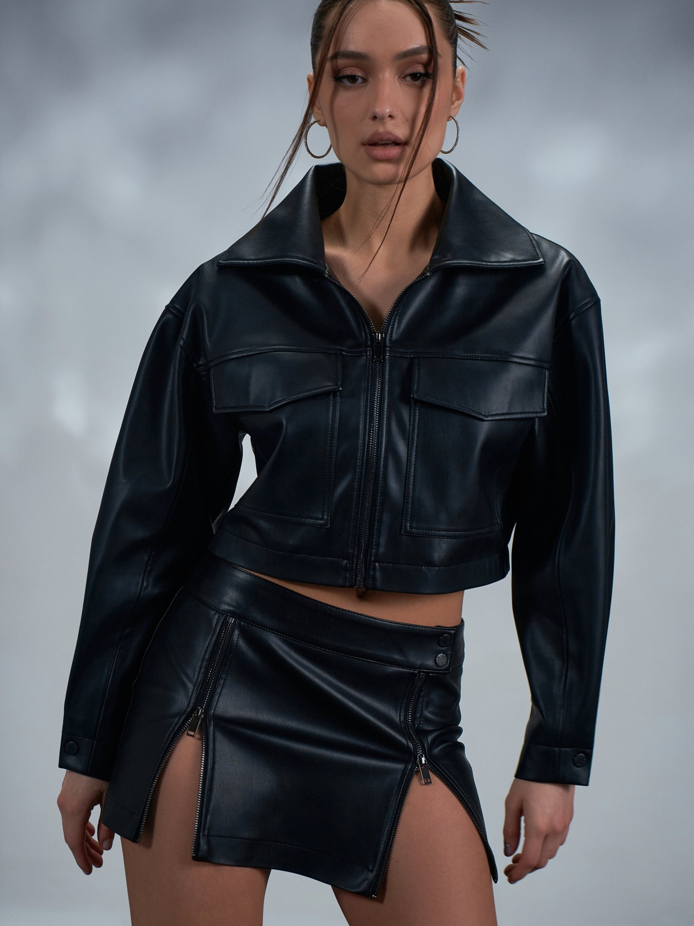 Куртка кожаная Gepur модель 43149 Фото