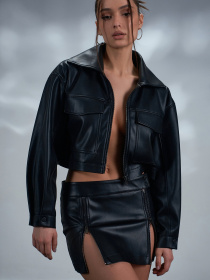 Куртка кожаная Gepur модель 43149 Фото