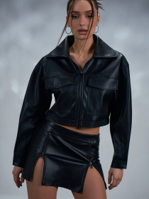 Куртка кожаная Gepur модель 43149 Фото