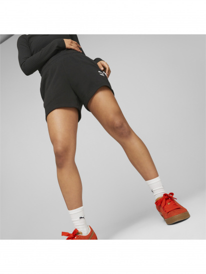 Шорти спортивні PUMA Classics Pintuck Shorts модель 538077 — фото 3 - INTERTOP