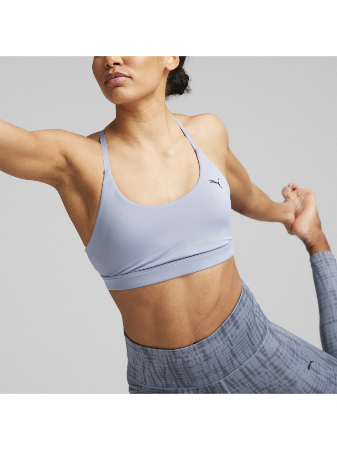 Топ спортивный PUMA Studio Ultrabare Strappy Bra модель 522227 Фото