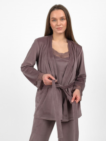 Домашний костюм N.EL модель 1571-53_Brown Фото