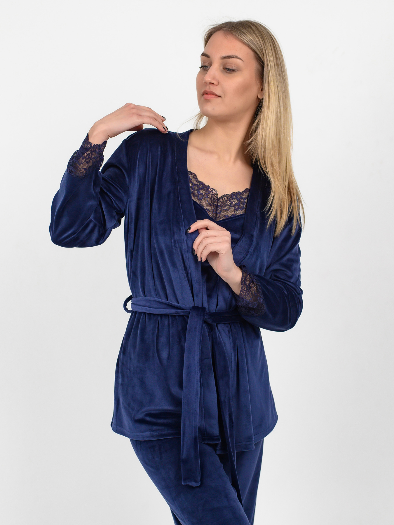 Домашний костюм N.EL модель 1571-53_Blue Фото