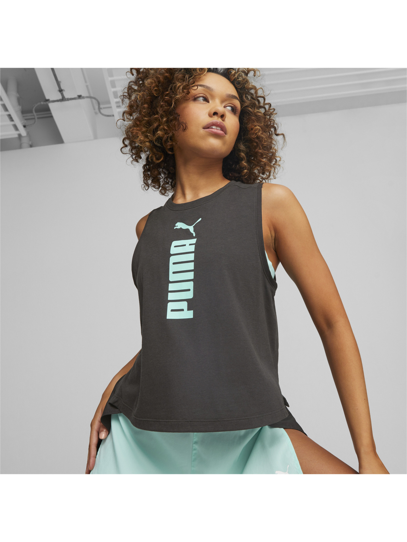 Футболки и поло PUMA Fit Tri-Blend Tank модель 523080 Фото