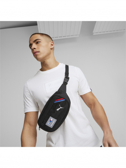 Поясна сумка PUMA BMW MMS Waist Bag модель 079599 — фото 4 - INTERTOP