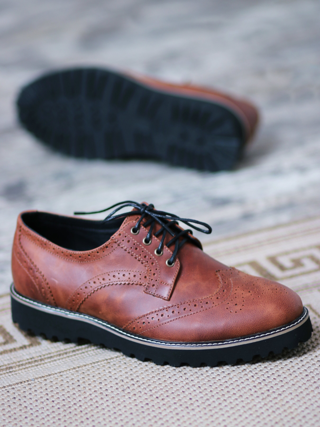 Броги Legessy модель ONYX_BROWN_B2 Фото