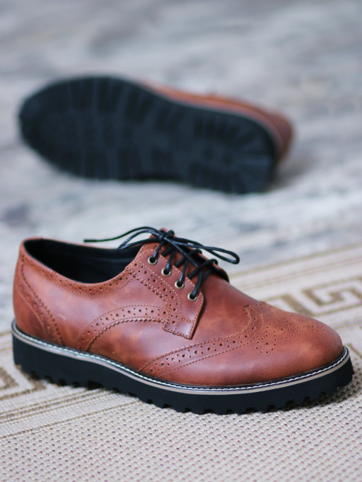 Броги Legessy модель ONYX_BROWN_B2 Фото