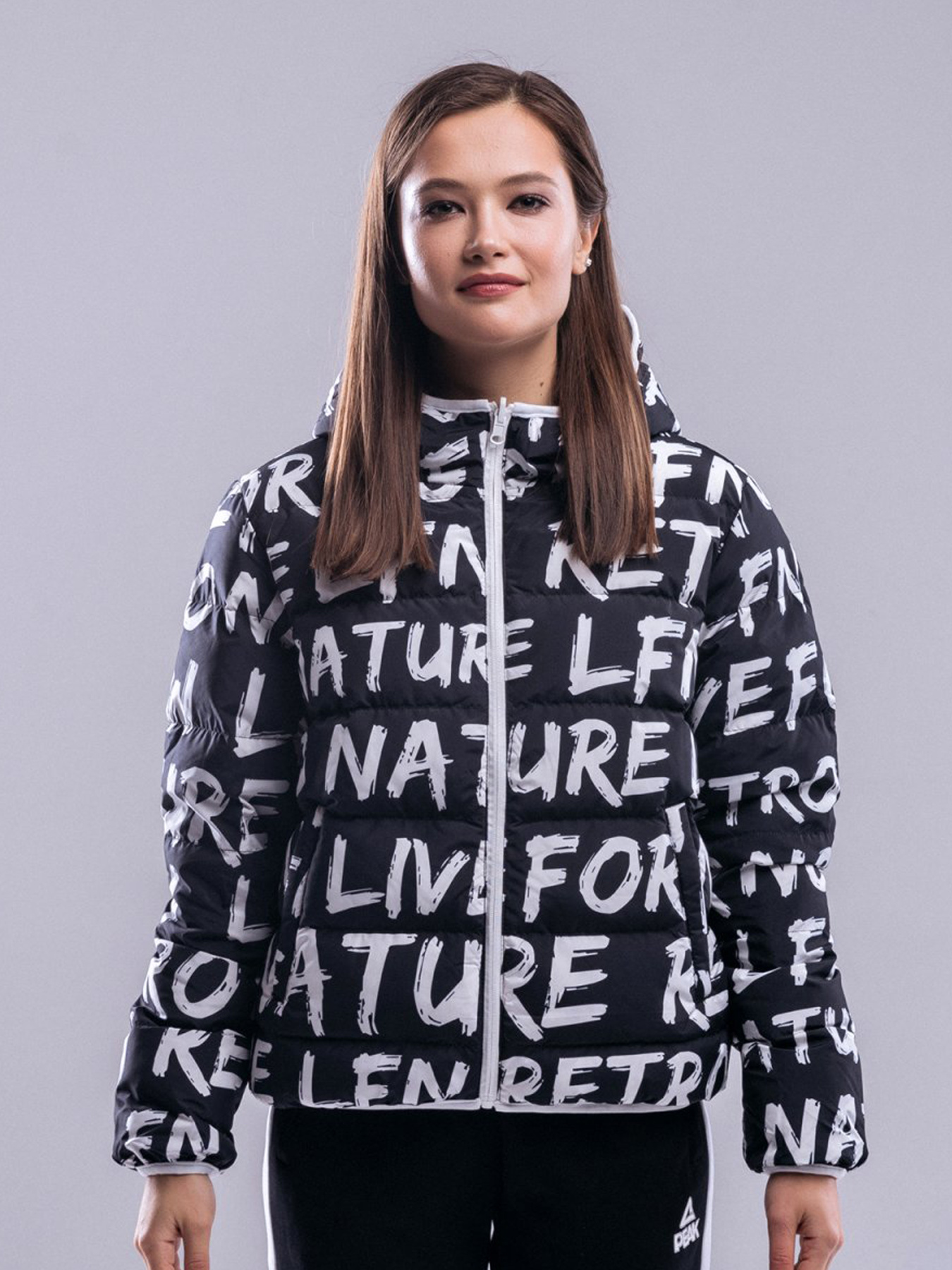 Пуховик Peak модель FW594028-BLA Фото