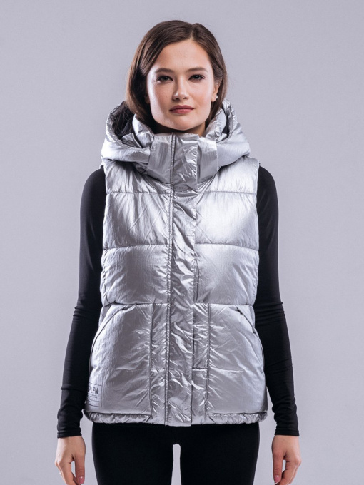 Жилет с утеплителем Peak модель FW494038-SIL Фото