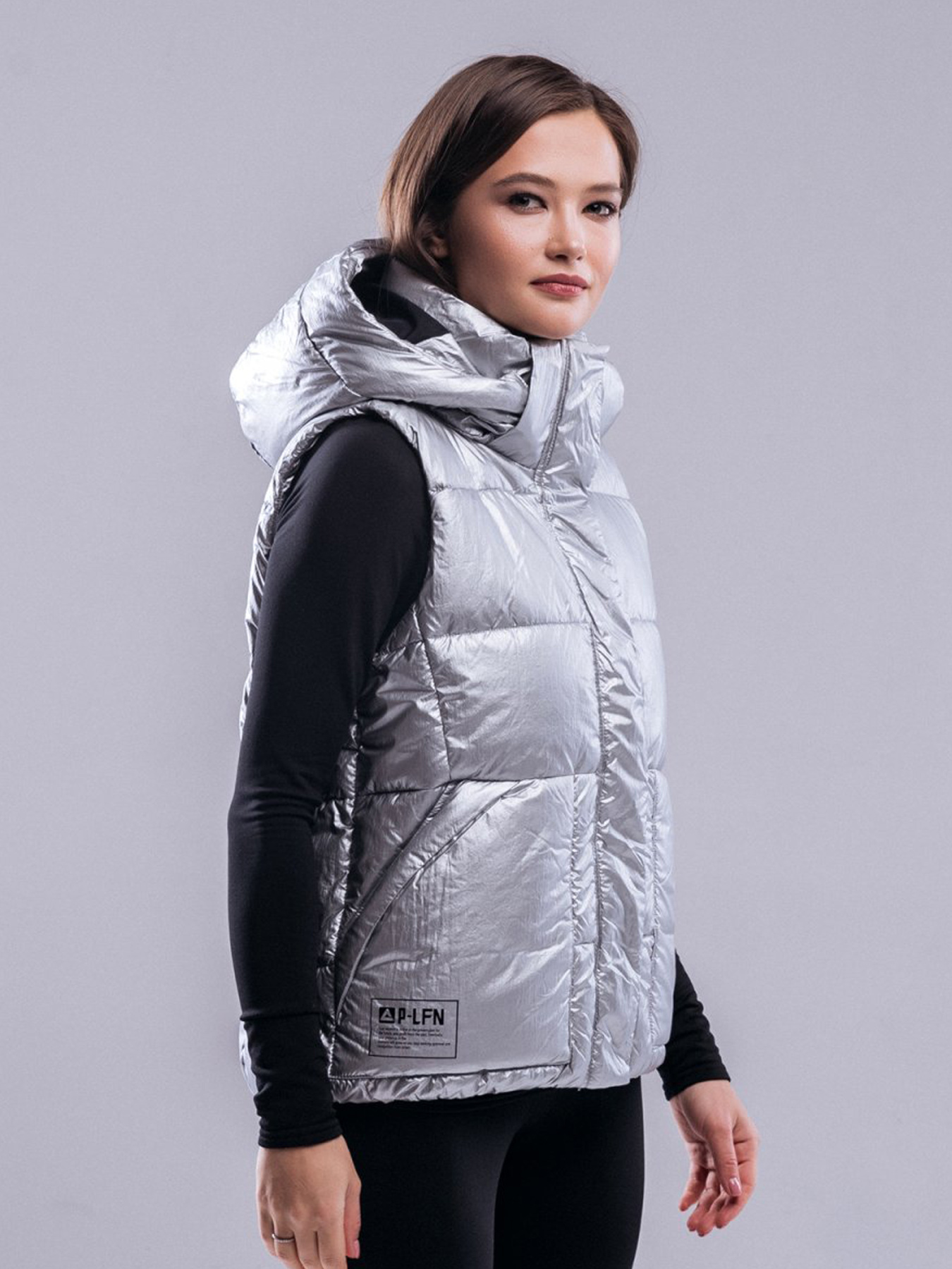 Утепленный жилет Peak модель FW494038-SIL Фото